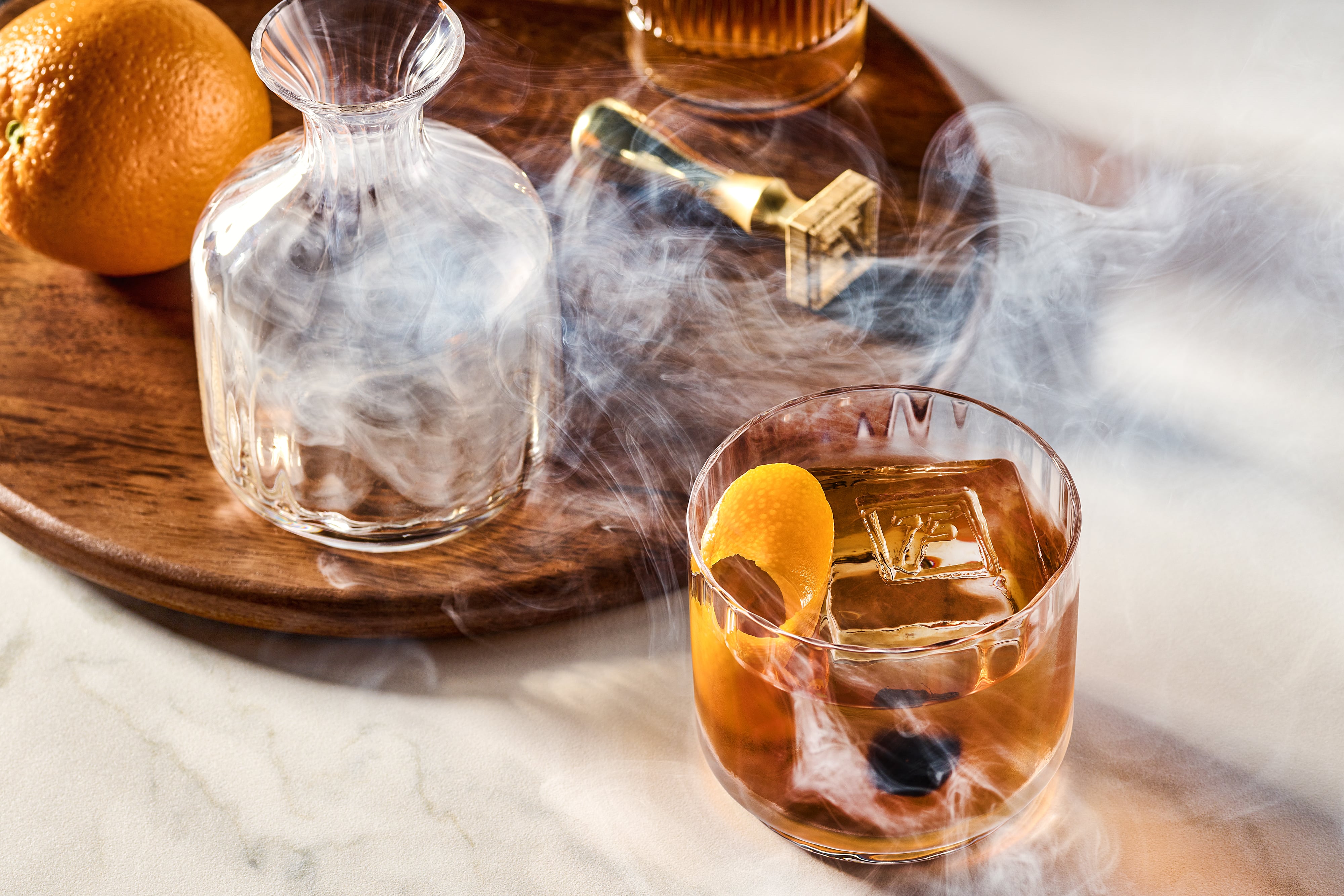 Smoked Old Fashioned